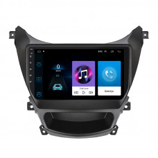 Штатная магнитола Lesko для Hyundai Avante V 2010-2015 экран 9" 1/16Gb Wi-Fi GPS Base