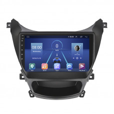 Штатная магнитола Lesko для Hyundai Avante V 2010-2015 экран 9" 4/64Gb 4G Wi-Fi GPS Top