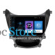 Штатная магнитола Lesko для Hyundai Avante V ver 2 2010-2015 экран 9" 1/16Gb Wi-Fi GPS Base