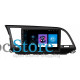 Штатная магнитола Lesko для Hyundai Avante VI 2015-н.в. экран 9" 1/16Gb Wi-Fi GPS Base