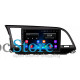 Штатная магнитола Lesko для Hyundai Avante VI 2015-н.в. экран 9" 2/32Gb Wi-Fi GPS Base