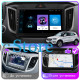 Штатная магнитола Lesko для Hyundai Creta I 2016-2020 экран 10" 1/16Gb Wi-Fi GPS Base