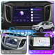 Штатная магнитола Lesko для Hyundai Creta I 2016-2020 экран 10" 4/64Gb 4G Wi-Fi GPS Top