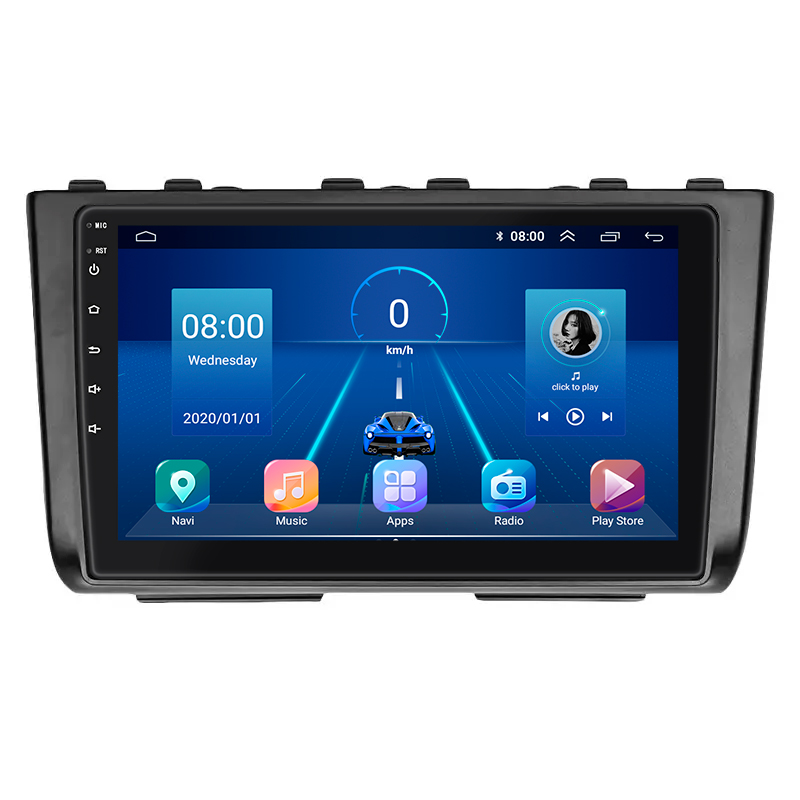 Штатная магнитола Lesko для Hyundai Creta I Рестайлинг 2020-2021 экран 9" 6/128Gb 4G Wi-Fi GPS Top