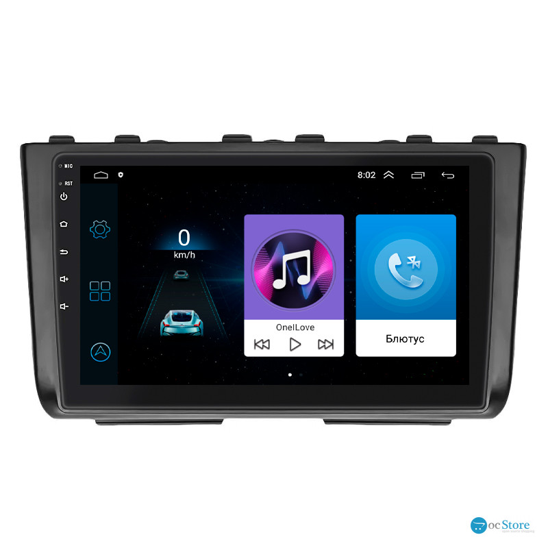 Штатная магнитола Lesko для Hyundai Creta II 2021-н.в. экран 9" 1/16Gb Wi-Fi GPS Base