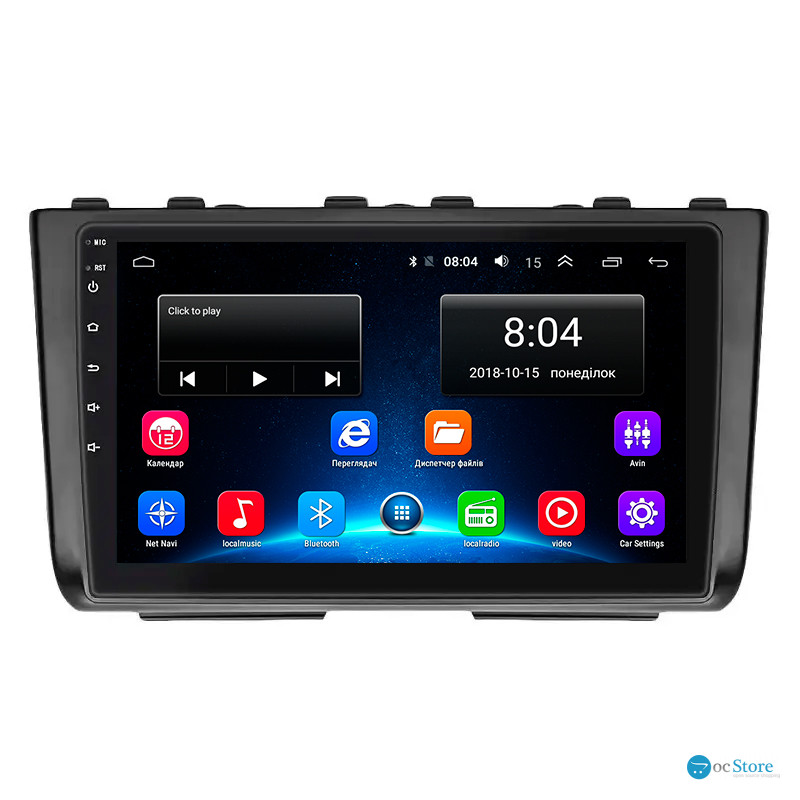 Штатная магнитола Lesko для Hyundai Creta II 2021-н.в. экран 9" 2/32Gb Wi-Fi GPS Base