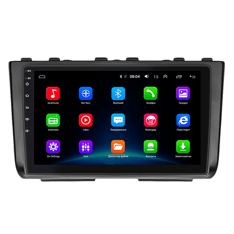 Штатная магнитола Lesko для Hyundai Creta II 2021-н.в. экран 9" 2/32Gb Wi-Fi GPS Base