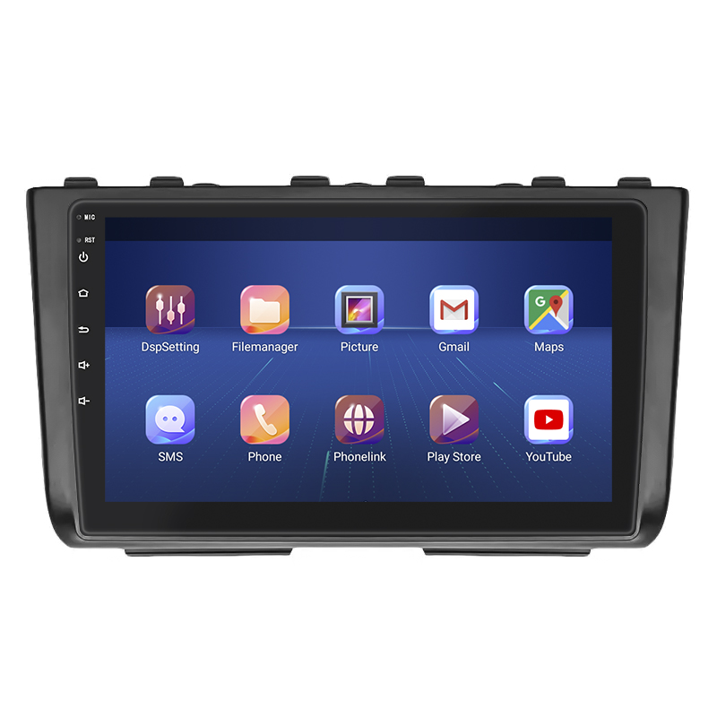 Штатная магнитола Lesko для Hyundai Creta II 2021-н.в. экран 9" 6/128Gb 4G Wi-Fi GPS Top