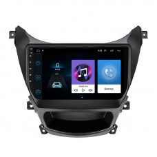 Штатная магнитола Lesko для Hyundai Elantra V (MD) Рестайлинг ver 2 2013-2016 экран 9" 1/16Gb Wi-Fi GPS Base