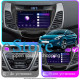 Штатная магнитола Lesko для Hyundai Elantra V (MD) Рестайлинг ver 2 2013-2016 экран 9" 2/32Gb Wi-Fi GPS Base