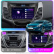 Штатная магнитола Lesko для Hyundai Elantra V (MD) Рестайлинг ver 2 2013-2016 экран 9" 4/64Gb CarPlay 4G Wi-Fi GPS Prime