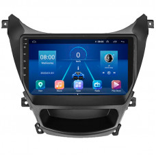 Штатная магнитола Lesko для Hyundai Elantra V (MD) Рестайлинг ver 2 2013-2016 экран 9" 2/32Gb 4G Wi-Fi GPS Top