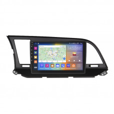 Штатная магнитола Lesko для Hyundai Elantra VI (AD) 2015-2019 экран 9" 4/64Gb CarPlay 4G Wi-Fi GPS Prime