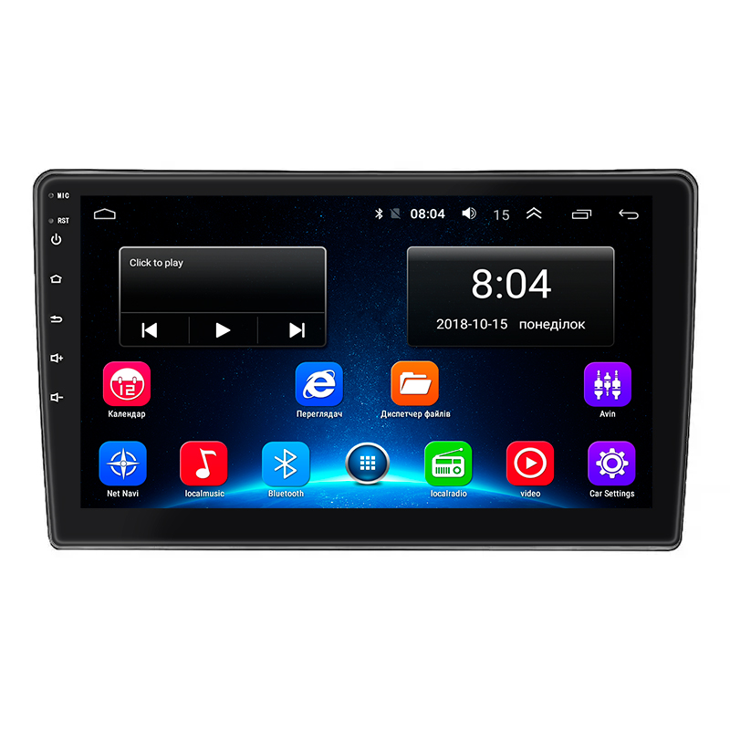 Штатная магнитола Lesko для Hyundai Grand Starex I ver 2 2007-2015 экран 9" 2/32Gb Wi-Fi GPS Base