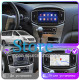 Штатная магнитола Lesko для Hyundai Grand Starex I Рестайлинг 2015-2018 экран 9" 2/32Gb 4G Wi-Fi GPS Top