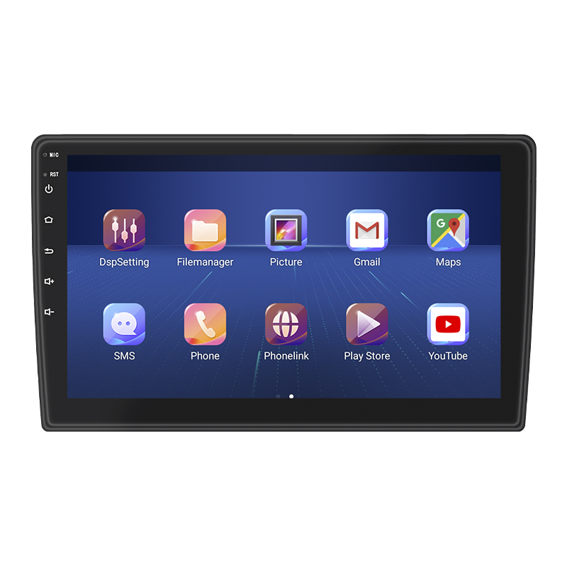 Штатная магнитола Lesko для Hyundai Grandeur IV Рестайлинг 2009-2011 экран 9" 4/64Gb 4G Wi-Fi GPS Top