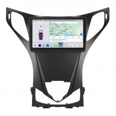 Штатная магнитола Lesko для Hyundai H-1 II 2007-2015 экран 9" 4/64 QLED CarPlay 4G Wi-Fi GPS 360 Prime