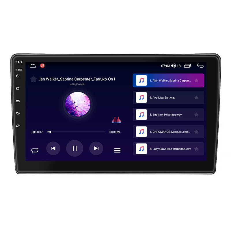 Штатная магнитола Lesko для Hyundai H-1 II ver 2 2007-2015 экран 9" 2/32Gb CarPlay 4G Wi-Fi GPS Prime