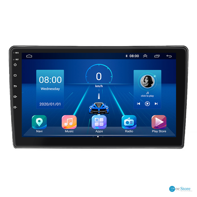 Штатная магнитола Lesko для Hyundai H-1 II ver 2 2007-2015 экран 9" 2/32Gb 4G Wi-Fi GPS Top