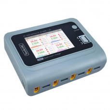 Зарядний пристрiй ToolkitRC Q4AC gray