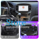 Штатная магнитола Lesko для Hyundai H-1 II Рестайлинг 2015-2018 экран 9" 4/64 QLED CarPlay 4G Wi-Fi GPS 360 Prime
