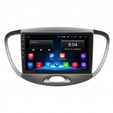 Штатная магнитола Lesko для Hyundai i10 I 2007-2013 экран 9" 2/32Gb Wi-Fi GPS Base