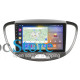 Штатная магнитола Lesko для Hyundai i10 I 2007-2013 экран 9" 2/32Gb CarPlay 4G Wi-Fi GPS Prime