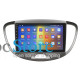 Штатная магнитола Lesko для Hyundai i10 I 2007-2013 экран 9" 4/64Gb CarPlay 4G Wi-Fi GPS Prime