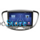 Штатная магнитола Lesko для Hyundai i10 I 2007-2013 экран 9" 2/32Gb 4G Wi-Fi GPS Top