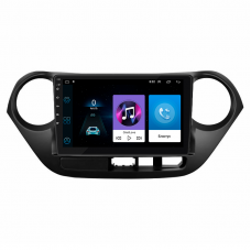 Штатная магнитола Lesko для Hyundai i10 II 2013-2016 экран 9" 1/16Gb Wi-Fi GPS Base