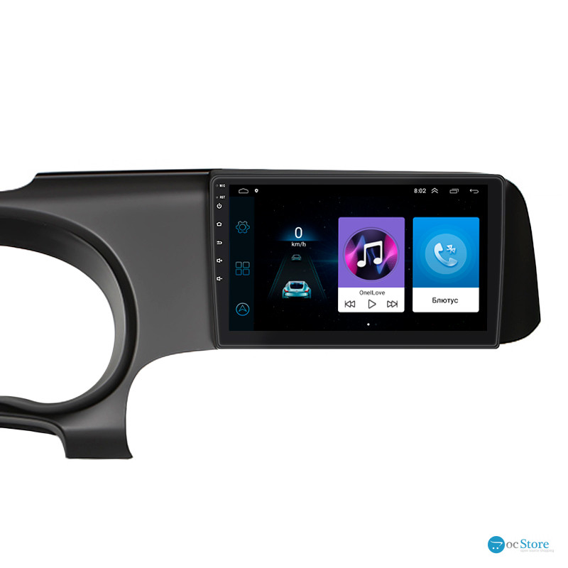 Штатная магнитола Lesko для Hyundai i10 III 2019-н.в. экран 9" 1/16Gb Wi-Fi GPS Base