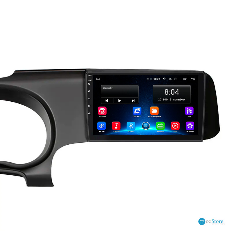 Штатная магнитола Lesko для Hyundai i10 III 2019-н.в. экран 9" 2/32Gb Wi-Fi GPS Base