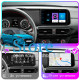 Штатная магнитола Lesko для Hyundai i10 III 2019-н.в. экран 9" 2/32Gb Wi-Fi GPS Base