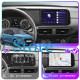 Штатная магнитола Lesko для Hyundai i10 III 2019-н.в. экран 9" 4/64Gb CarPlay 4G Wi-Fi GPS Prime
