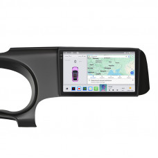 Штатная магнитола Lesko для Hyundai i10 III 2019-н.в. экран 9" 4/64 QLED CarPlay 4G Wi-Fi GPS 360 Prime