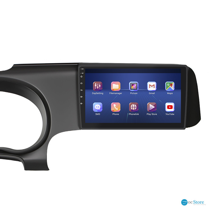 Штатная магнитола Lesko для Hyundai i10 III 2019-н.в. экран 9" 2/32Gb 4G Wi-Fi GPS Top