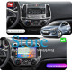 Штатная магнитола Lesko для Hyundai i20 I Рестайлинг 2012-2014 экран 9" 2/32Gb CarPlay 4G Wi-Fi GPS Prime