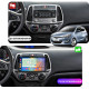 Штатная магнитола Lesko для Hyundai i20 I Рестайлинг 2012-2014 экран 9" 4/64Gb CarPlay 4G Wi-Fi GPS Prime
