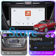 Штатная магнитола Lesko для Hyundai i20 II 2014-2018 экран 9" 4/64 QLED CarPlay 4G Wi-Fi GPS 360 Prime