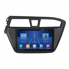 Штатная магнитола Lesko для Hyundai i20 II 2014-2018 экран 9" 2/32Gb 4G Wi-Fi GPS Top