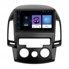 Штатная магнитола Lesko для Hyundai i30 I 2007-2010 экран 9" 1/16Gb Wi-Fi GPS Base