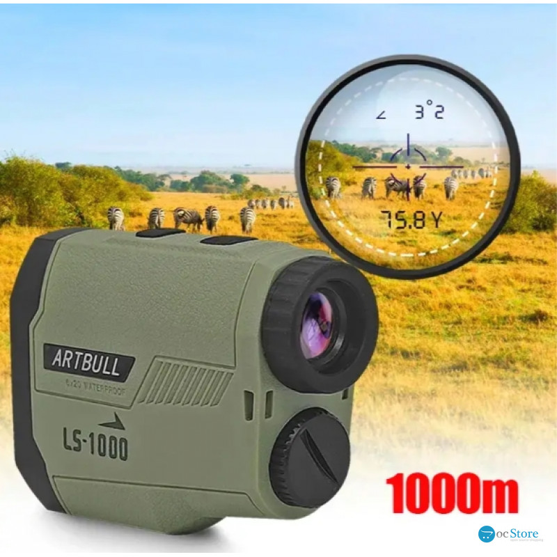 Професійний лазерний далекомір Artbull LS-1000 із кутоміром на 1000 метрів