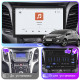 Штатная магнитола Lesko для Hyundai i30 II 2011-2015 экран 9" 4/64 QLED CarPlay 4G Wi-Fi GPS 360 Prime