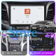 Штатная магнитола Lesko для Hyundai i30 II Рестайлинг 2015-2017 экран 9" 4/64 QLED CarPlay 4G Wi-Fi GPS 360 Prime