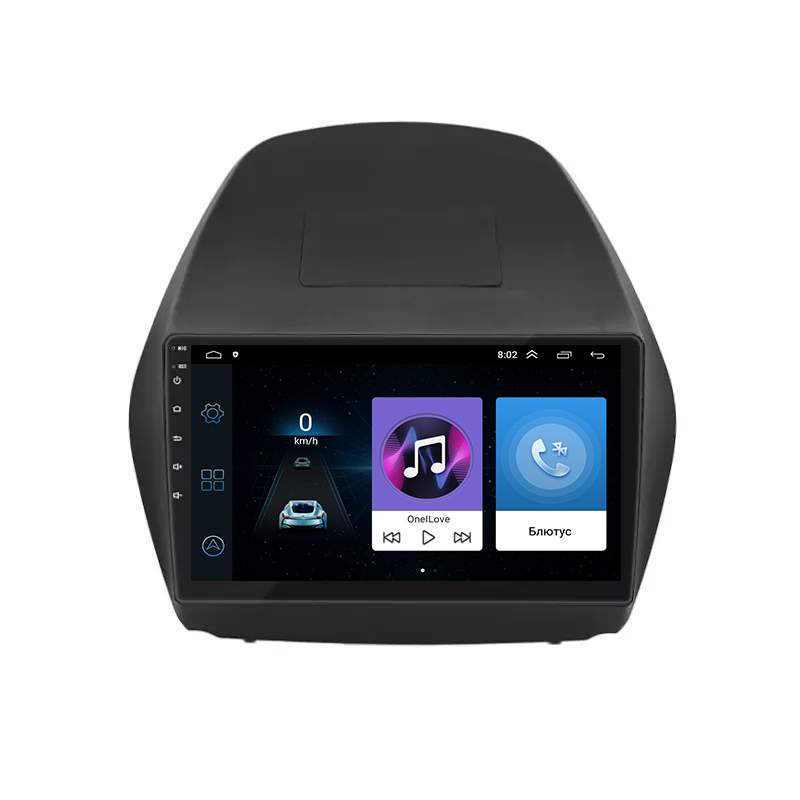 Штатная магнитола Lesko для Hyundai ix35 I 2010-2013 экран 10" 1/16Gb Wi-Fi GPS Base