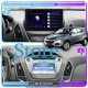 Штатная магнитола Lesko для Hyundai ix35 I 2010-2013 экран 10" 2/32Gb 4G Wi-Fi GPS Top
