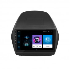 Штатная магнитола Lesko для Hyundai ix35 I Рестайлинг 2013-2015 экран 10" 1/16Gb Wi-Fi GPS Base