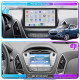 Штатная магнитола Lesko для Hyundai ix35 I Рестайлинг 2013-2015 экран 10" 4/64 QLED CarPlay 4G Wi-Fi GPS 360 Prime