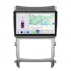 Штатная магнитола Lesko для Hyundai ix55  2008-2013 экран 9" 4/64 QLED CarPlay 4G Wi-Fi GPS 360 Prime