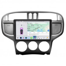 Штатная магнитола Lesko для Hyundai Matrix I Рестайлинг 2 2008-2010 экран 9" 4/64 QLED CarPlay 4G Wi-Fi GPS 360 Prime